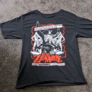 Rob zombie band tee
